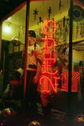 Open Sign Framed Art